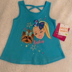 **NWT** Toddler Girl’s Tank Top “Jojo Siwa”. Size 2T